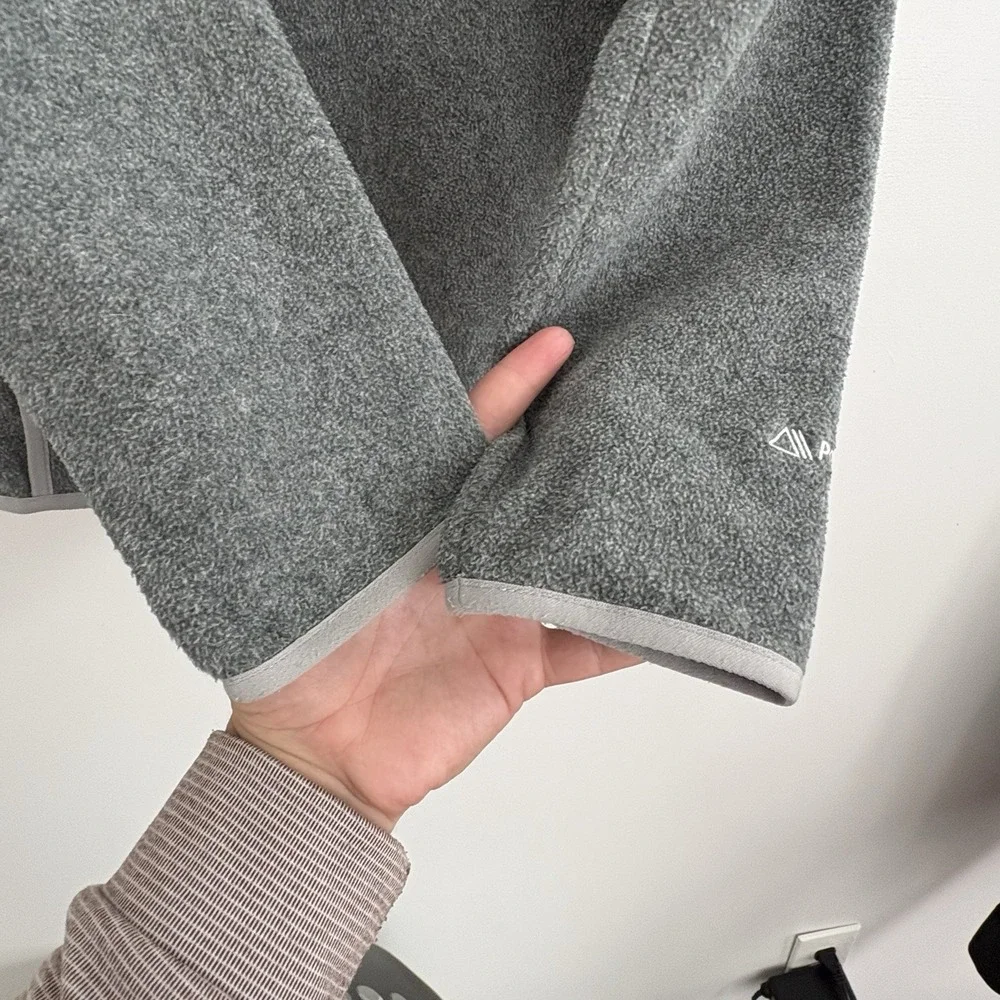 North Face Hoodie Mens M Long Sleeve Hooded Pullover‎ Pockets Gray Casual